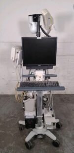 NIHON KOHDEN NEUROFAX EEG SYSTEM ON ROLLING STAND LOT #1444