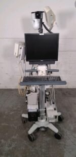 NIHON KOHDEN NEUROFAX EEG SYSTEM ON ROLLING STAND LOT #1444
