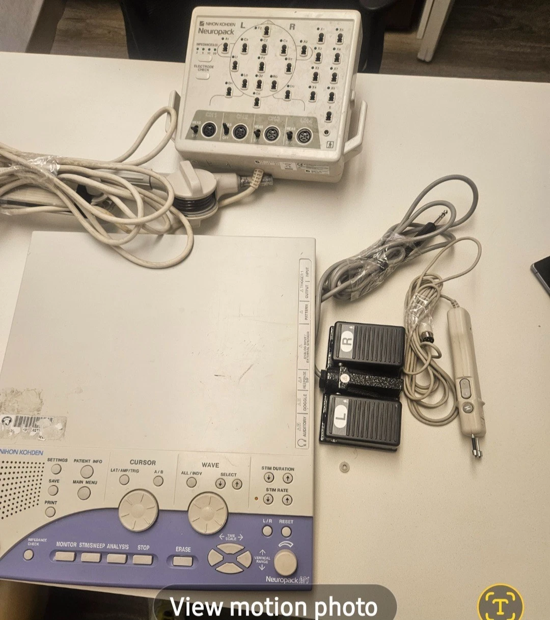 NIHON KOHDEN NEUROPACK M1 EP-EMG NIHON KOHDEN NEUROPACK M1 EP/EMG