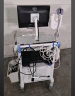 NIHON KOHDEN NEUROPACK X1 EPEMG SYSTEM ON ROLLING CART JB-206B