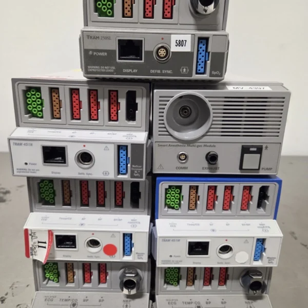 GE Marquette TRAM Patient Monitor Module Lot 1