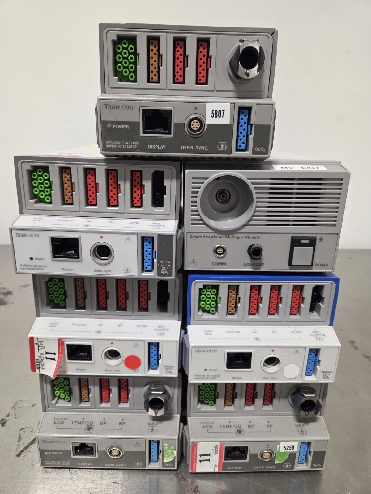 GE Marquette TRAM Patient Monitor Module Lot