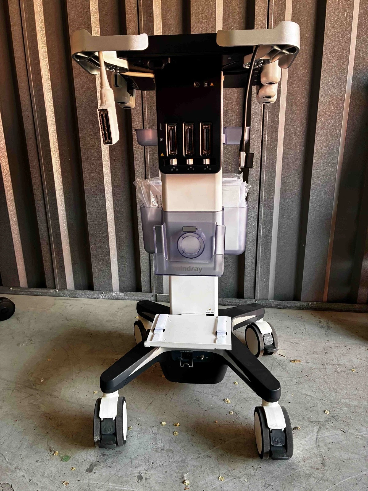 Mindray MT 3 Cart w/ PEM-3 Probe Extend Module & Probe Accessories