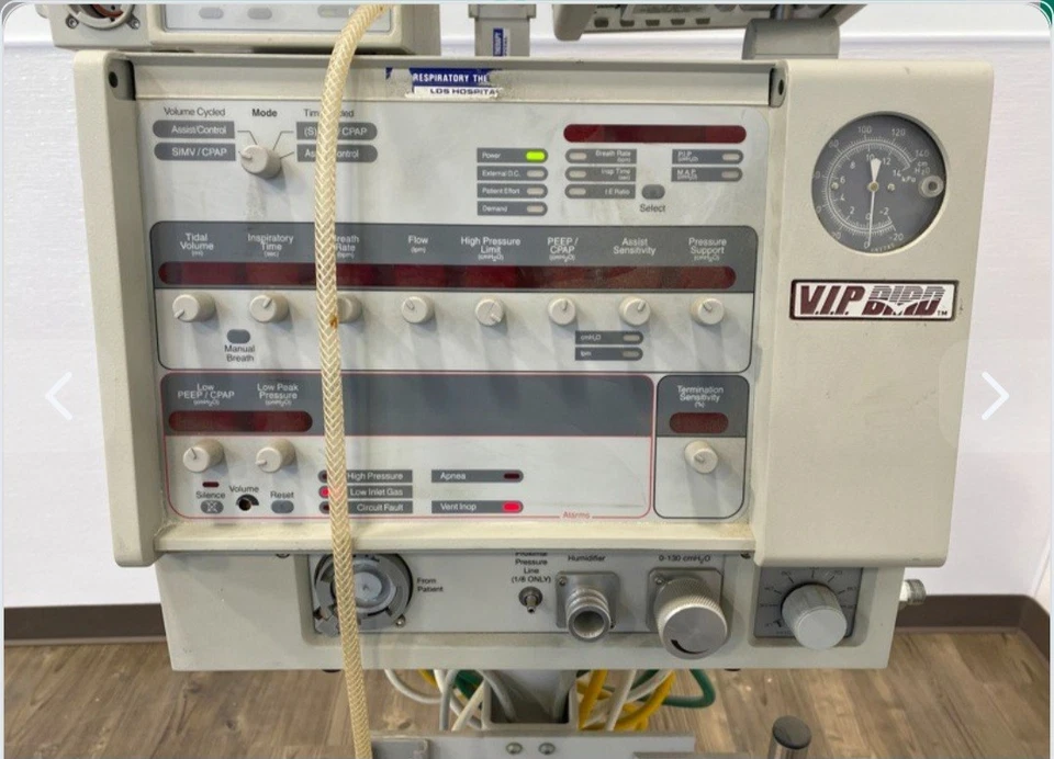 Bird VIP Gold neonatal pediatric ventilator system