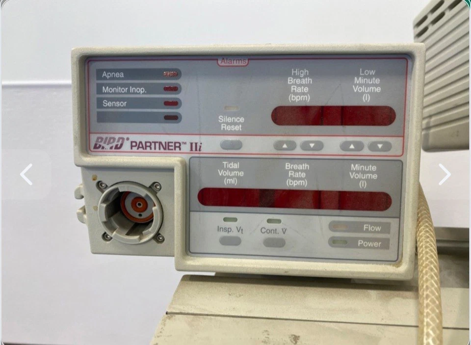 Bird VIP Gold neonatal pediatric ventilator system