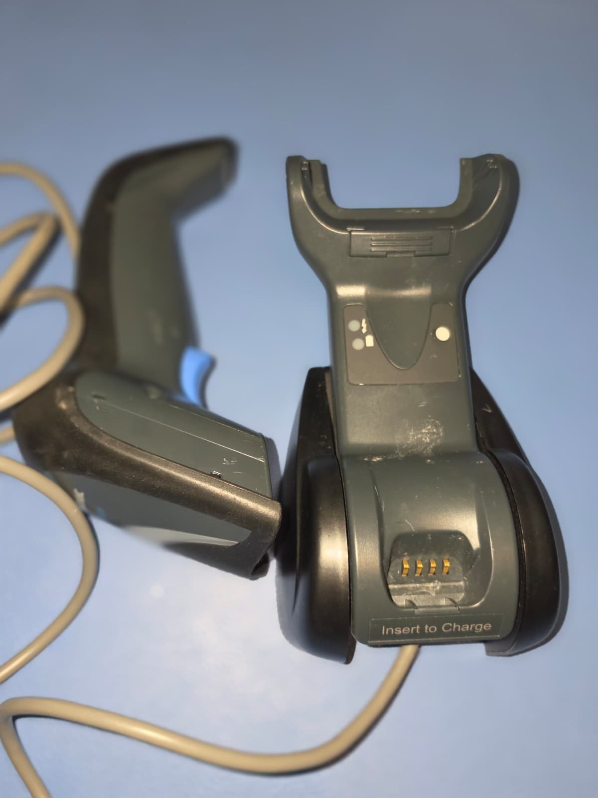 3 Datalogic Gryphon Handheld Barcode Scanners w/ Docking Cradles & Cables