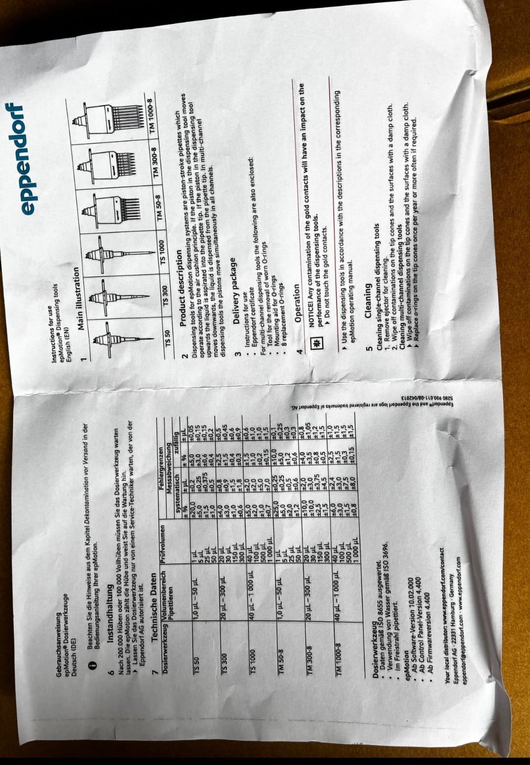 Eppendorf epMotion 5075 Liquid Handling Workstation