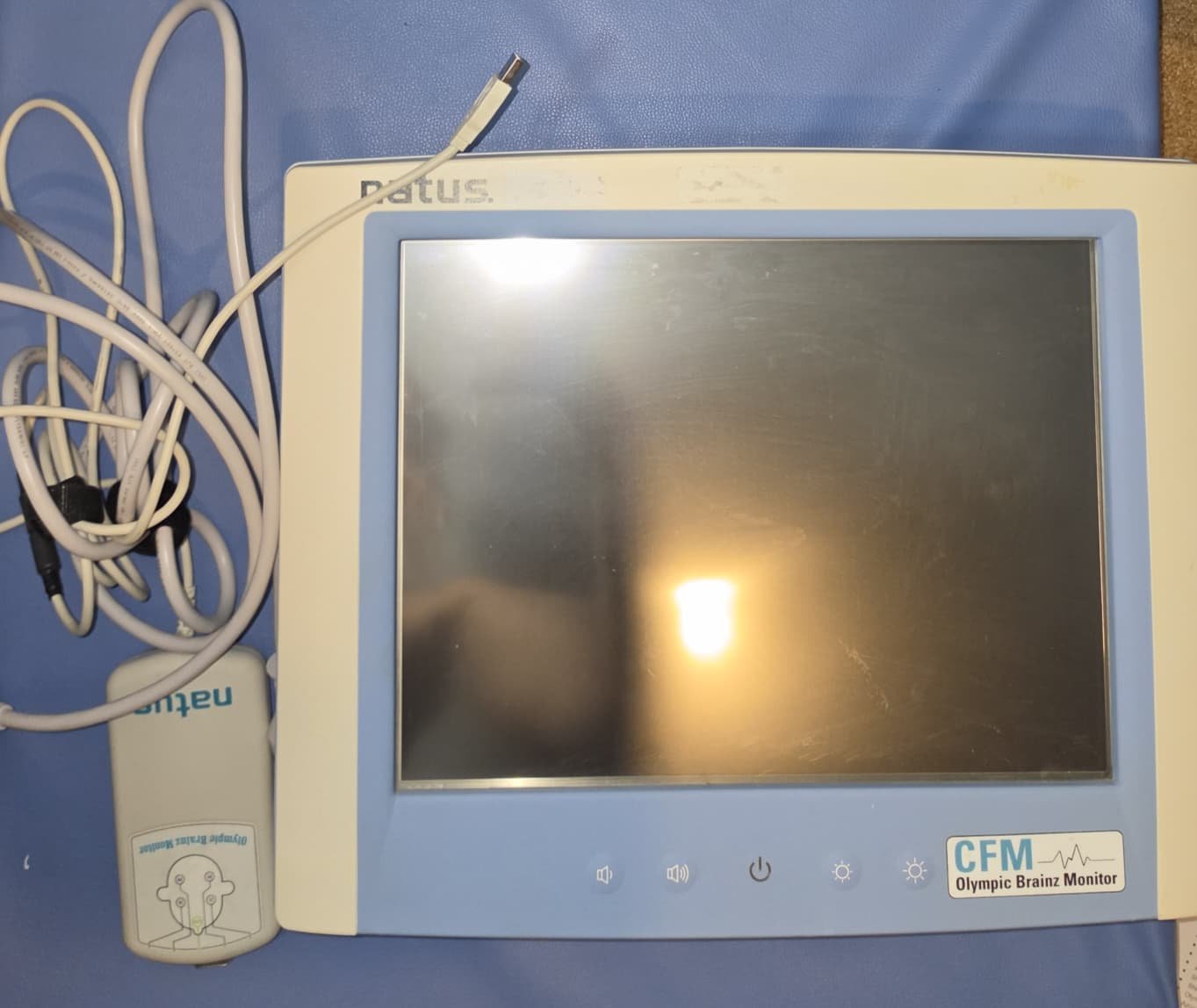 Natus Olympic Brainz Monitor OBM00001 w/ OBM00002 CFM Neonatal Brain Monitor