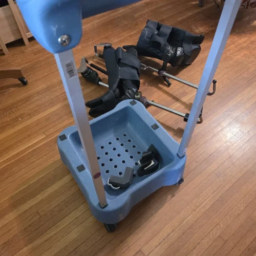 Allen Medical Stirrup Cart A 30015 with Pair of Surgical Lithotomy Stirrups3