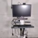 NIHON KOHDEN NEUROFAX EEG SYSTEM ON ROLLING STAND LOT #1443